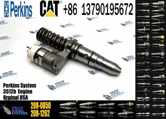 Diesel Fuel Injector 249-0746 20R-0850 3524B Engine Construction Machinery Parts 162-8813 386-1767 Crawler Excavator BUER Brand