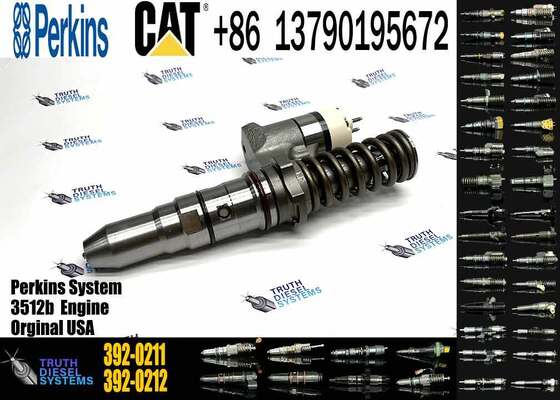 Electronic Fuel Injector 392-0211 3920211 20R-0849 20R0849 for C-aterpillar CAT Engine C3500B 3512B 3516B Excavator