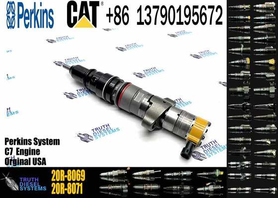 New 387-9441 20R-8069 295-1409 1OR-4762 295-1410C7 Engine Fuel Injector for E324D E325D Excavator Diesel