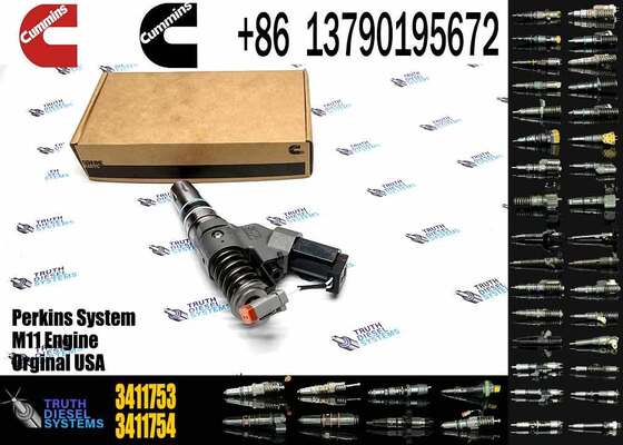 New Construction Machinery Fuel Injector for M11 Diesel for C-UMMINS Diesel Engine 3411755 3411753 492825 3037772 4928517