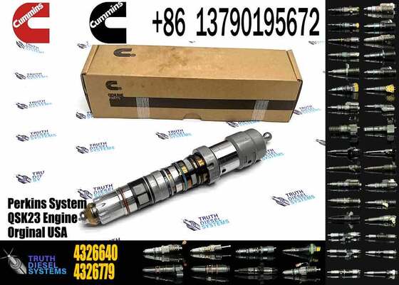 New Construction Machinery Fuel Injector for QSK60 & for C-UMMINS Diesel Engine Models 4928349 4326639 4088427 4326640