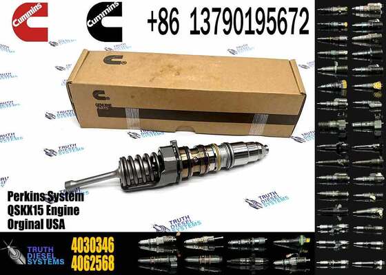 New Construction Machinery Fuel Injector for QSKX15 Diesel Compatible for CUM-MINS Diesel Engine-Part Numbers 1846348 4030346