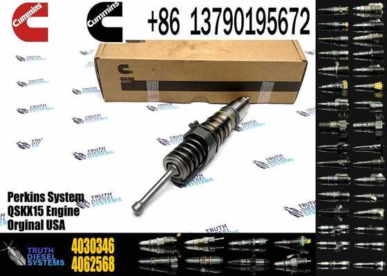New Construction Machinery Fuel Injector for QSKX15 Diesel Compatible for CUM-MINS Diesel Engine-Part Numbers 1846348 4030346
