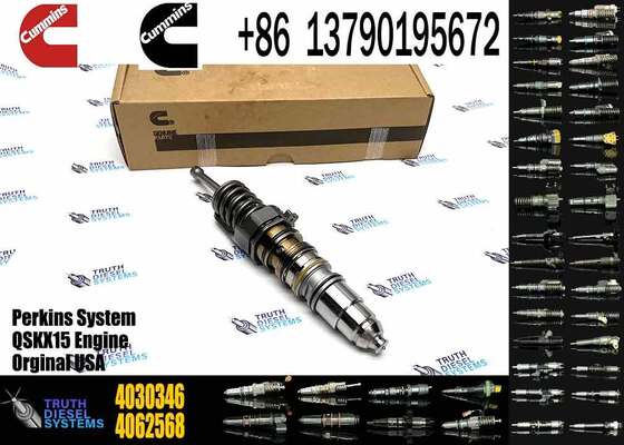 New Construction Machinery Fuel Injector for QSKX15 Diesel Compatible for CUM-MINS Diesel Engine-Part Numbers 1846348 4030346