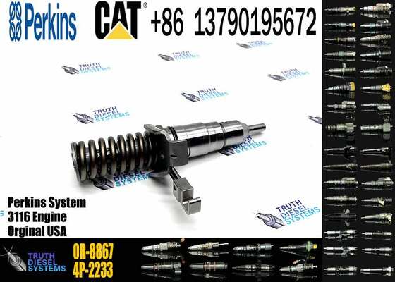 New C-aterpillar C3116 Common Rail Diesel Engine Injector Set-0R-4374 0R-8867 4P-2233 10R-8996 0R-3580 7E-7607 Injector Nozzles