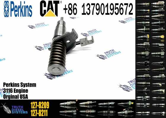 New Condition C-aterpillar C3116 Common Rail Diesel Engine Injector 7E-7607 7E-9585 127-8209 127-8211 127-8213 0R-8475