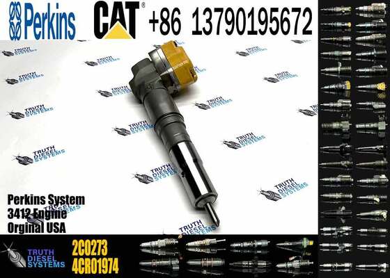 Engine Parts 20R0758 Common Rail 2C-0273 diesel Fuel Injector 2C0273 20R-0758 232-1170 for C-aterpillar 3412E Engine Part