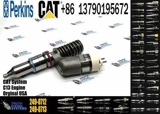 Diesel Engine Fuel Injector Excavator Accessories Diesel Motor Parts 249-0712 10R-3147 for CASE CAT966H CX31 TRUCK CAT725