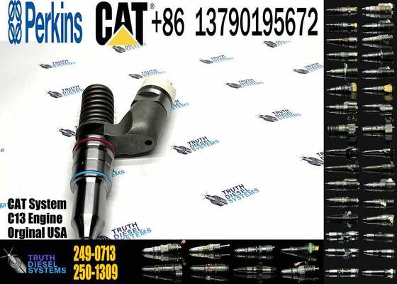 Cat 345C 345D 349D Excavator C11 C13 Diesel Engine Parts Fuel Injector Assembly 249-0713 2490713 for C-aterpillar Injector Nozzle