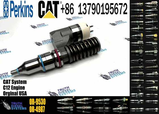 Excavator Parts Diesel C12 Engine Injector 208-9160 0R-9595 1OR-1814 OR-4987 161-1785 OR-9530 New Stainless Steel Injector for Excavator