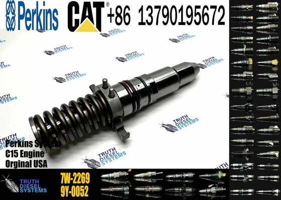 New Diesel Engine Injector 7W-2269 7C-4174 7E-3384 7C-9577 7E-8836 7E-3382 7C-4184 for Cater-pillar C3512A Common Rail Steel