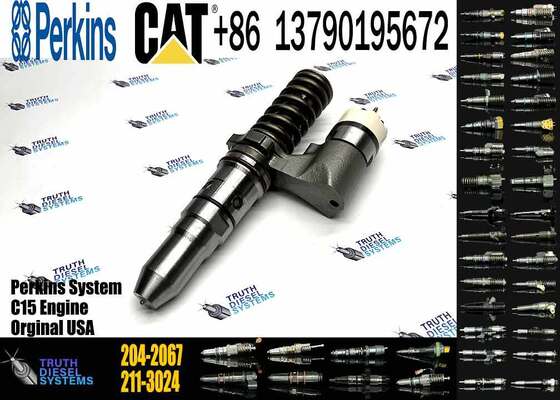 Excavator Parts 3512B Diesel Engine New Fuel Injector 204-2067 229-1631 245-8272 246-1854 250-1311 for Excavator