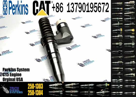 Machinery Engine Parts Fuel Injector 250-1303 10R-1276 Common Rail Injector for Cater-pillar CAT Engine 3516B 3516 Loader 994D