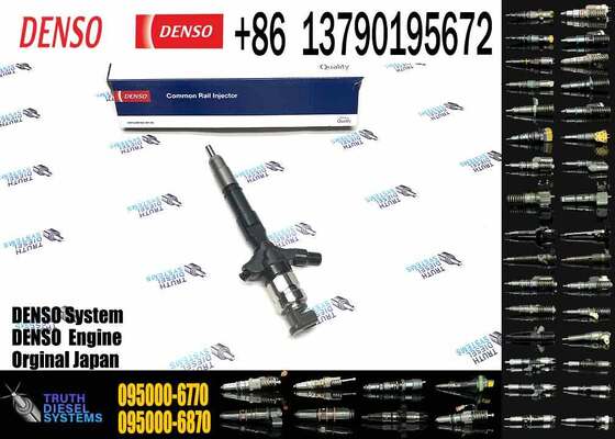 Diesel Fuel Injector 23670-39145 095000-6770 for Toyota Hiace 2KD Common Rail Injection Valves 23670-30150