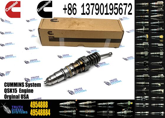 Common Rail Fuel Injector 4954432 4954434 4954644 4954888 for Sprayer Excavator QSX15 Injector Truck Parts