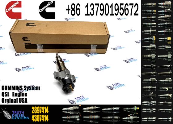 Common Rail Fuel Injector 2897414 4327072 4821827 4928421 for Sprayer Excavator ISL Injector Truck Parts Excavator Truck Parts Steel