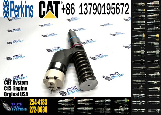 Diesel Fuel Injector 253-0615 2530615 6PCS Fuel Injector 280-0574 291-5911 254-4183 for C15 C18 Excavator Engine Engine Parts