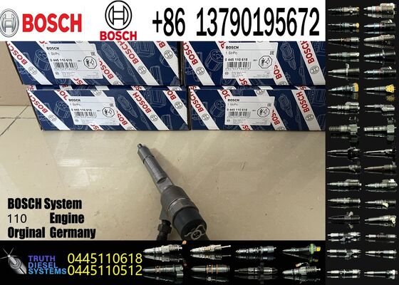 Qualidade 0445110690 4JB1 New Genuine Diesel Injector 0445110691 0445110618 Fuel Injector 0445110608 0445110690 for Isuzu Foton fábrica