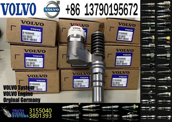 Qualidade Partes de escavadeiras Fornecedores Motor D12 Injetor de combustível BEBE4B12004 3155040 3169521 para volvo Partes de máquinas de construção fábrica